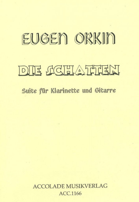 Front Cover Image Die Schatten op. 21 