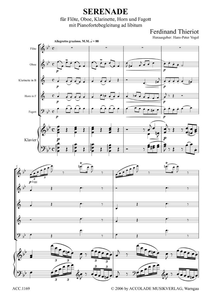 Other Cover Image Serenade B-Dur 