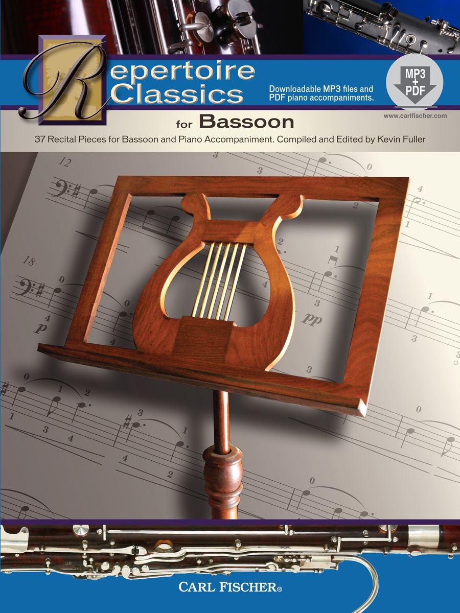Front Cover Image Repertoire Classics for Bassoon