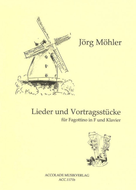 Front Cover Image Lieder und Vortragsstücke 