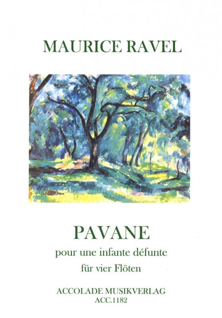 Front Cover Image Pavane pour une infante defunte 