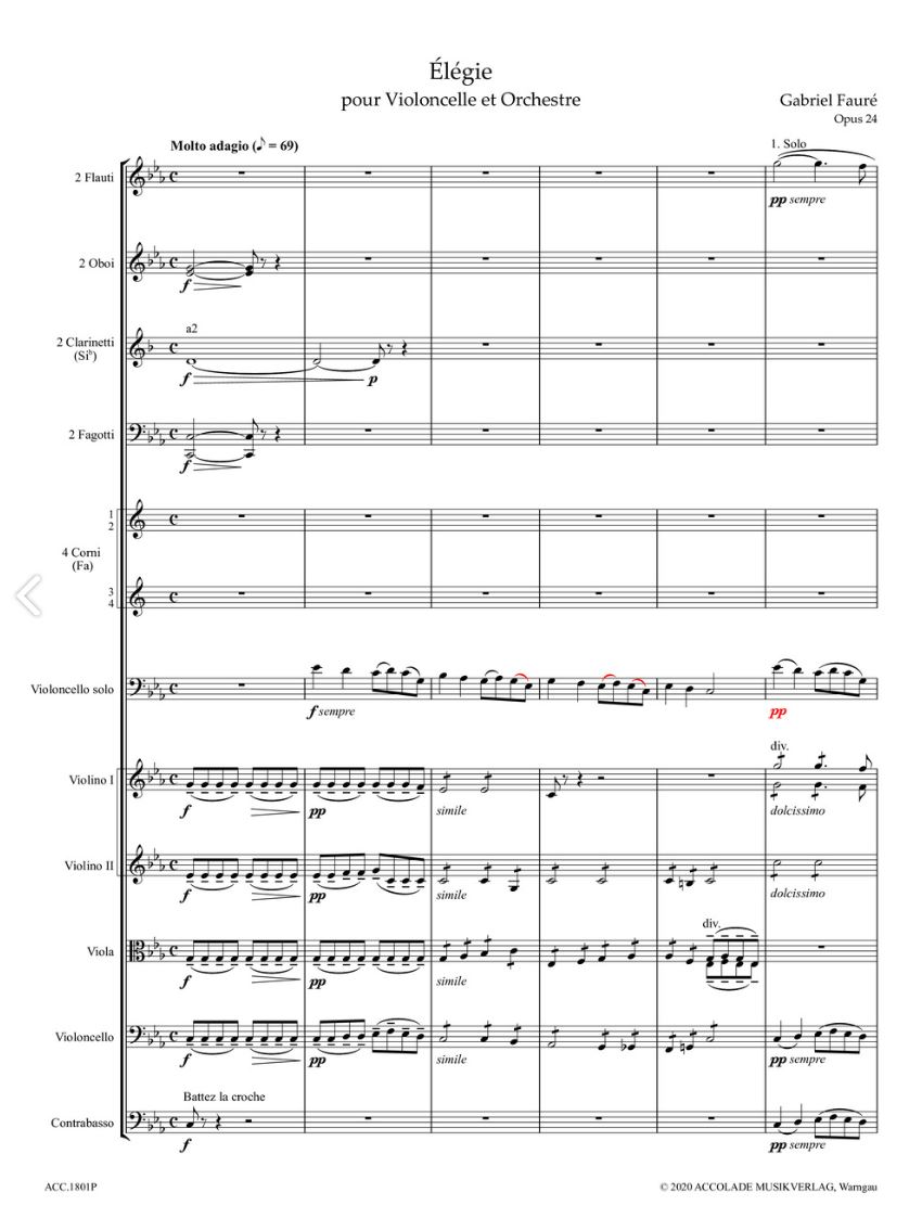 Other Cover Image Élégie op. 24 