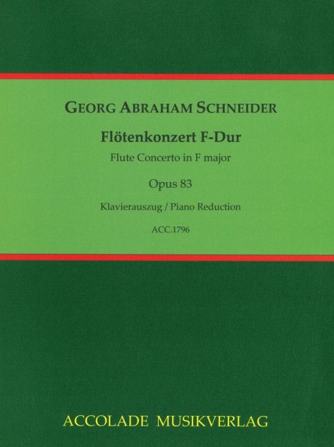Front Cover Image Flötenkonzert F-Dur op. 83 