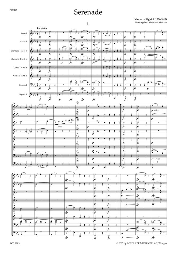 Other Cover Image Serenade Es-Dur 