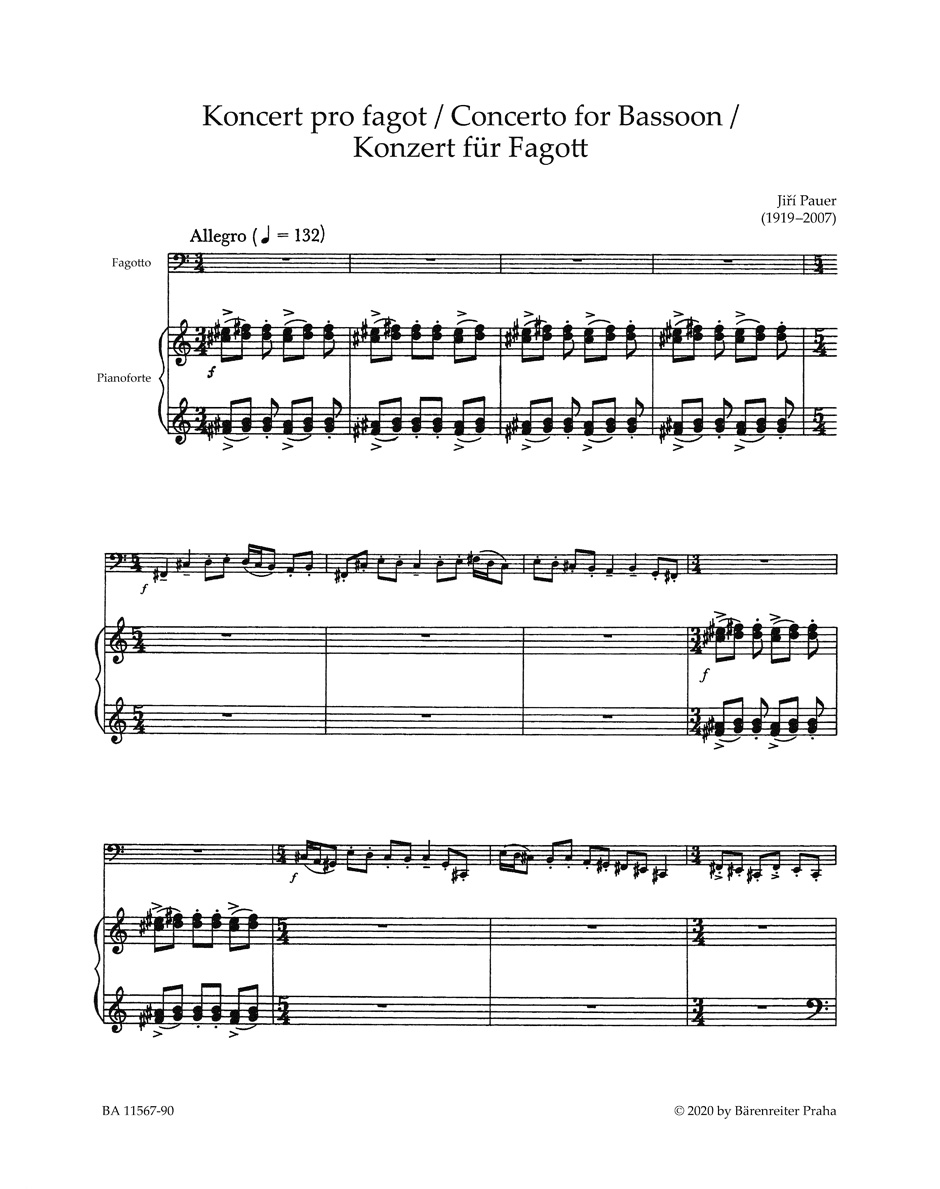 Other Cover Image Konzert für Fagott und Orchester
