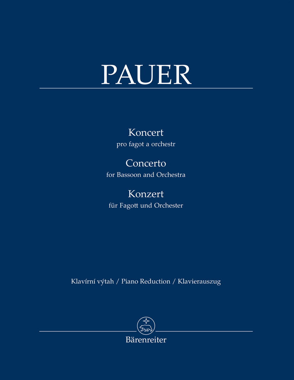 Front Cover Image Konzert für Fagott und Orchester