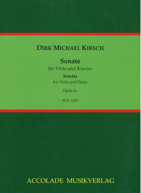 Front Cover Image Sonate op. 2a 