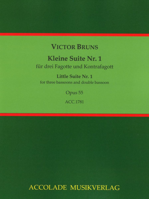 Front Cover Image Kleine Suite Nr. 1 op. 55 