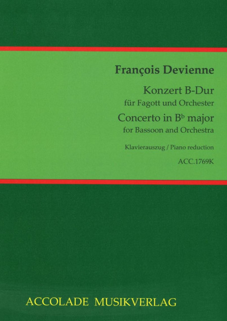 Front Cover Image Konzert B-Dur 
