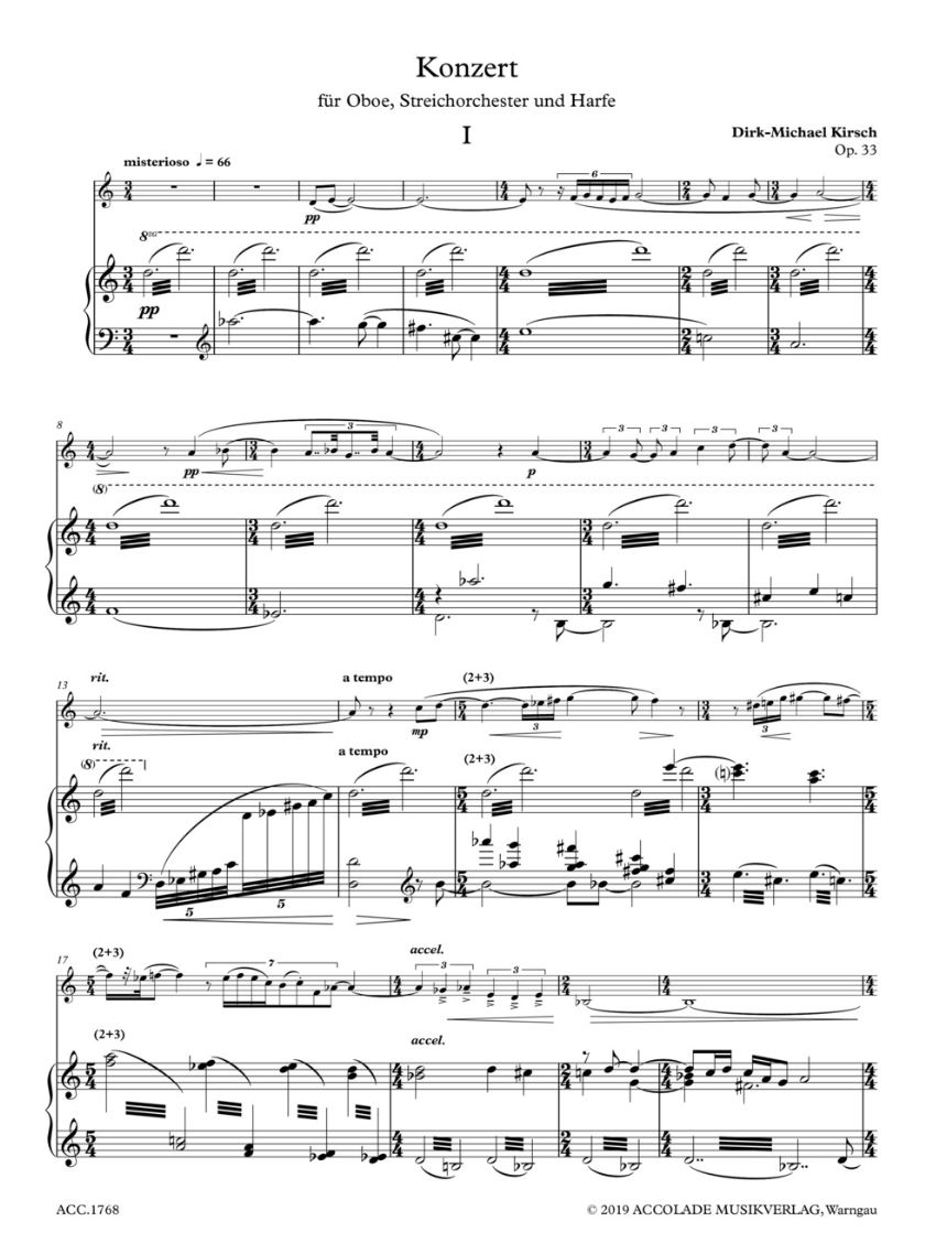 Other Cover Image Konzert für Oboe und Orchester op. 33 