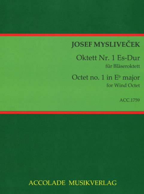 Front Cover Image Oktett Nr. 1 Es-Dur 