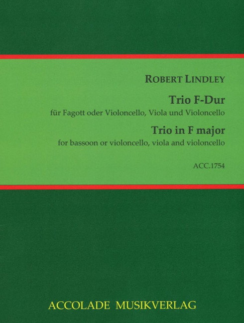 Front Cover Image Trio F-Dur op. 7 