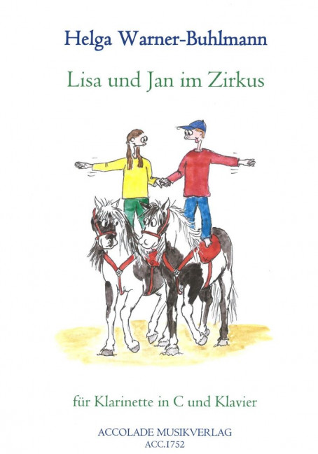 Front Cover Image Lisa und Jan im Zirkus 