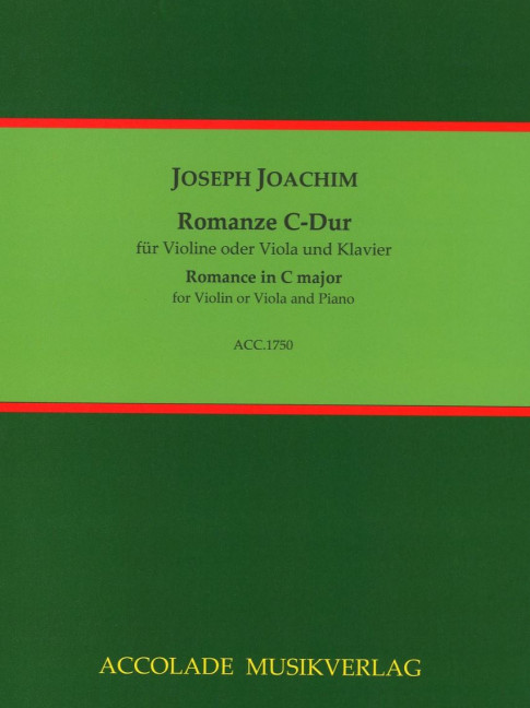 Front Cover Image Romanze C-Dur 