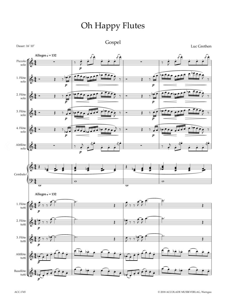 Other Cover Image Oh Happy Flutes 