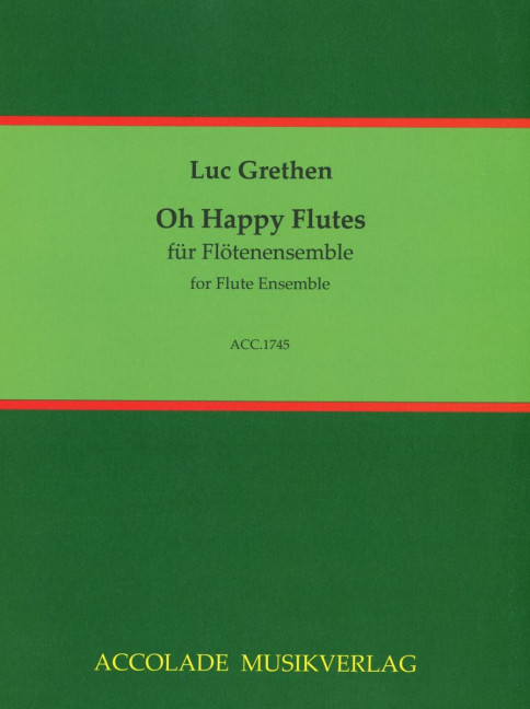 Front Cover Image Oh Happy Flutes 