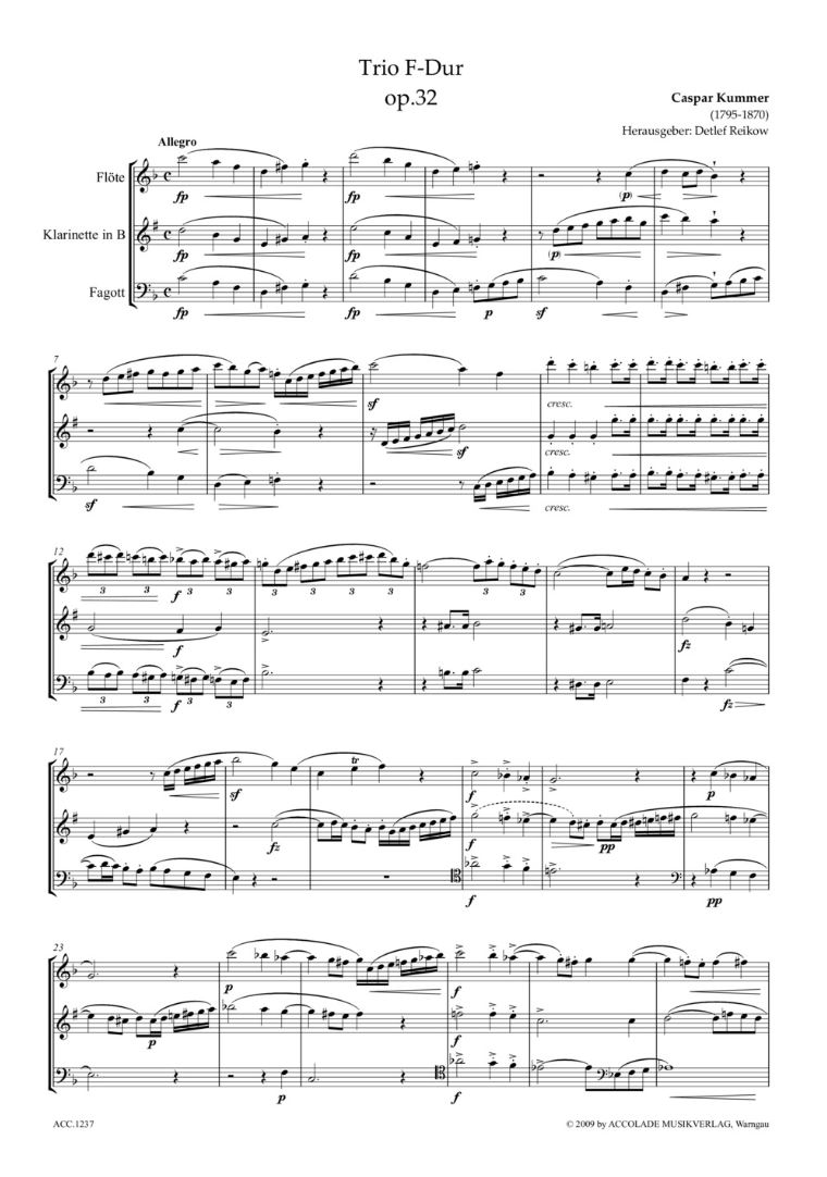 Other Cover Image Trio F-Dur op. 32 op. 32 