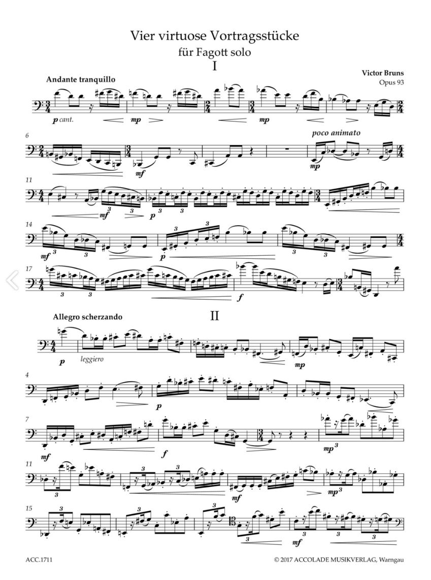 Other Cover Image Vier Virtuose Vortragsstücke op. 93 