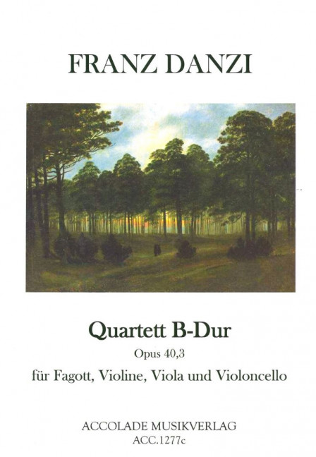 Front Cover Image Quartett B-Dur op.40/3 