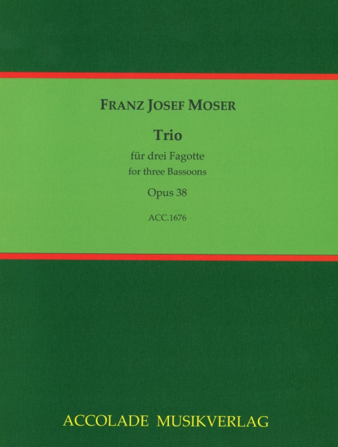 Front Cover Image Trio op. 38 