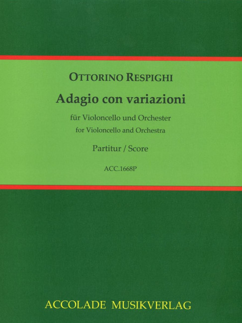 Front Cover Image Adagio con variazioni 
