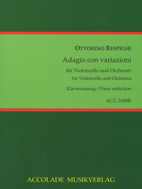 Front Cover Image Adagio con variazioni 