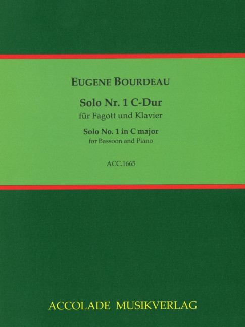 Front Cover Image Solo Nr. 1 C-Dur 