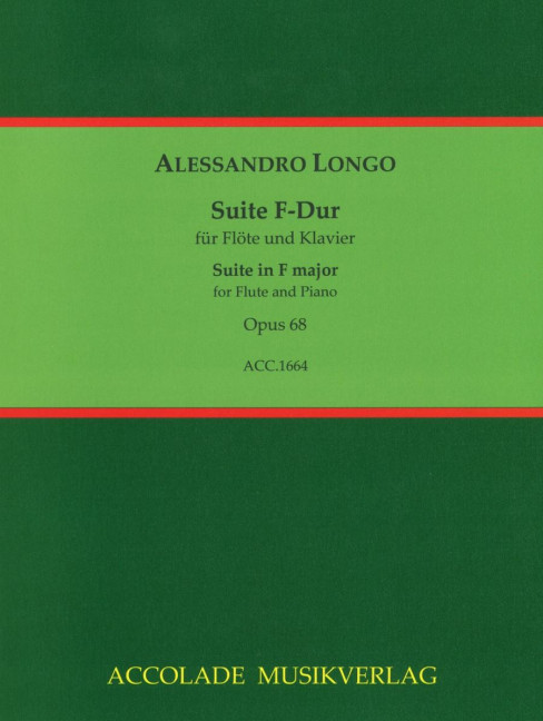 Front Cover Image Suite F-Dur op. 68 