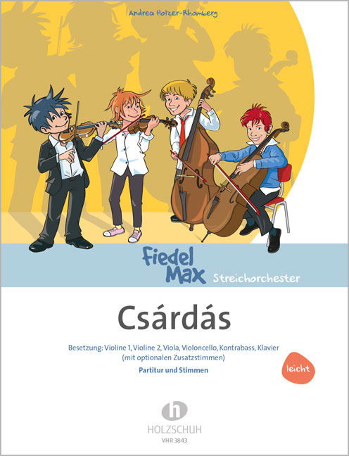 Front Cover Image Fiedel-Max -Czardas (leicht)