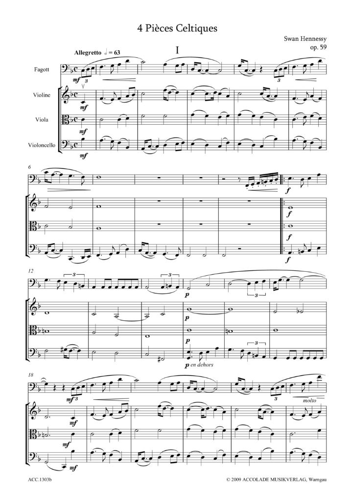 Other Cover Image Vier keltische Stücke op. 59 