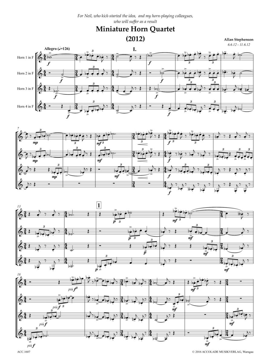 Other Cover Image Miniature Quartet 