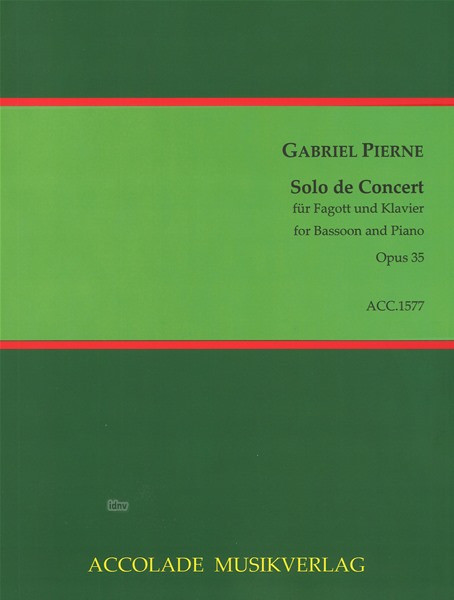 Front Cover Image Solo de Concert op. 35 