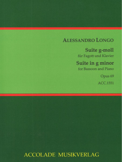 Front Cover Image Suite g-moll op. 69 