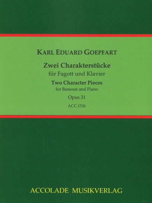 Front Cover Image Zwei Charakterstücke op. 31 