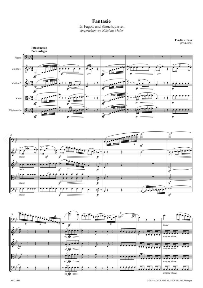 Other Cover Image Fantasie B-Dur 