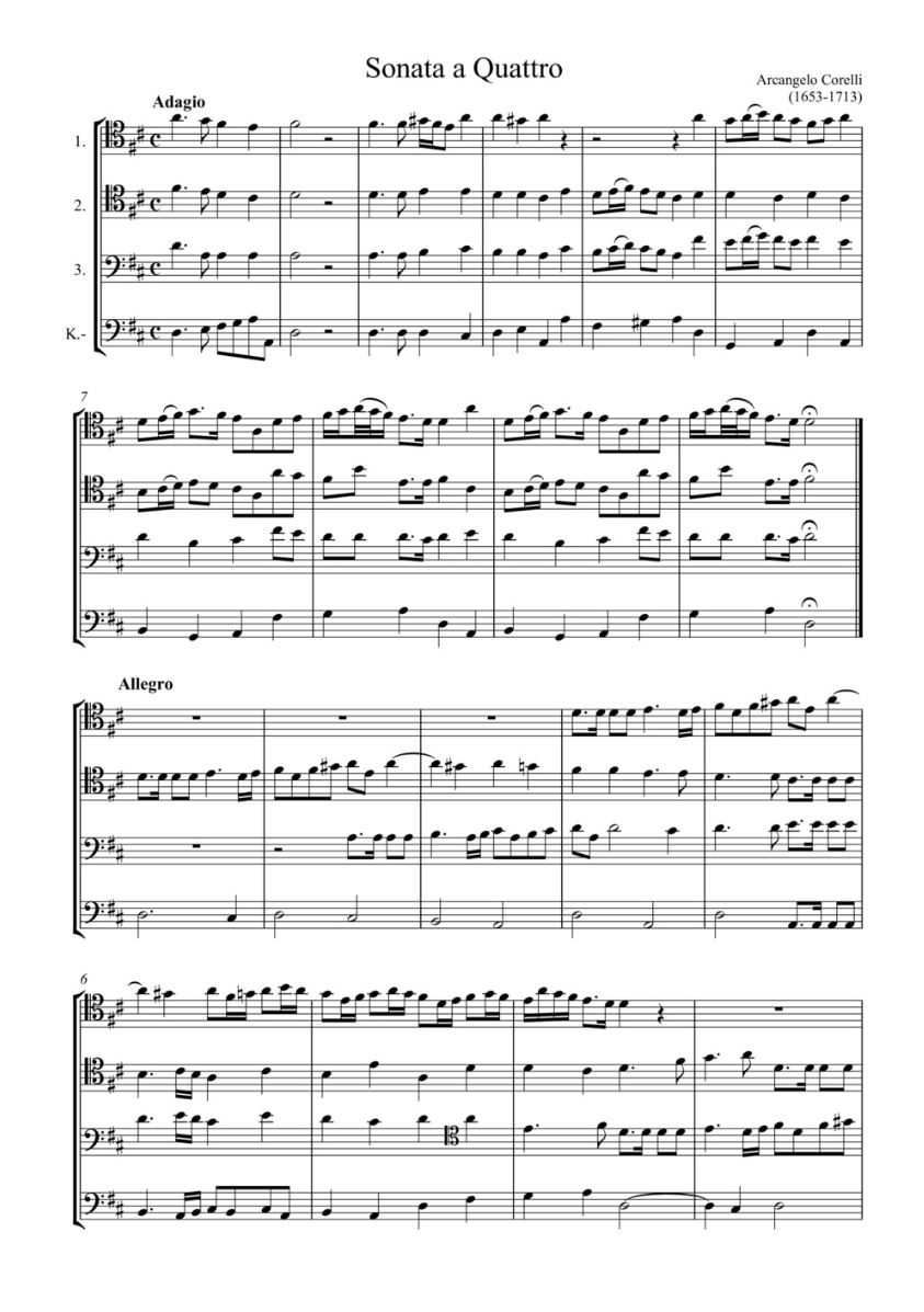 Other Cover Image Sonata a quattro in C 
