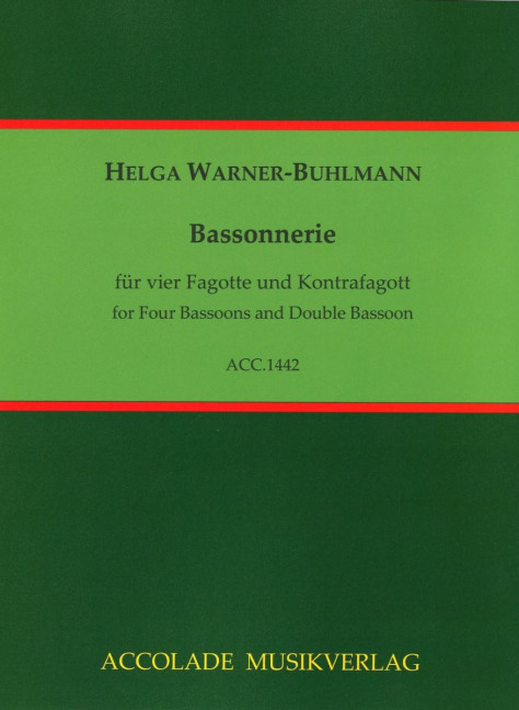 Front Cover Image Bassonnerie 