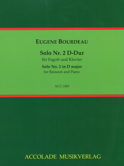Front Cover Image Solo Nr. 2 D-Dur 