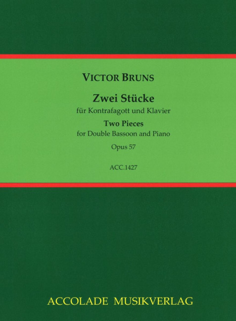 Front Cover Image Zwei Stücke op. 57 