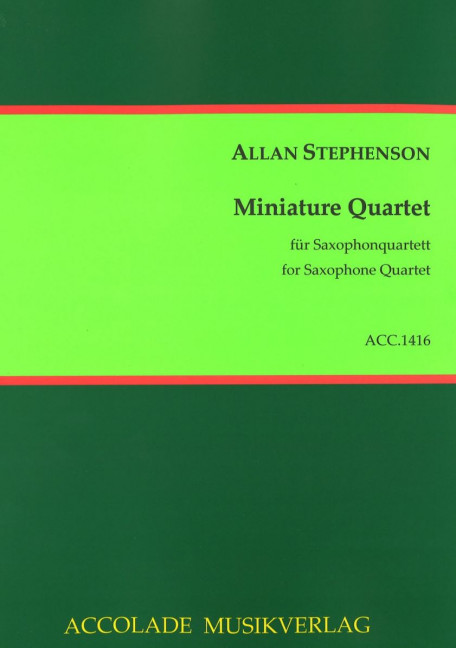 Front Cover Image Miniature Quartet 