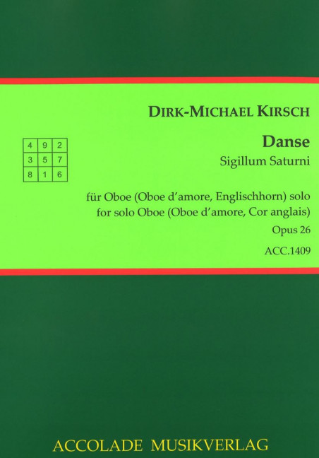 Front Cover Image Danse op. 26 