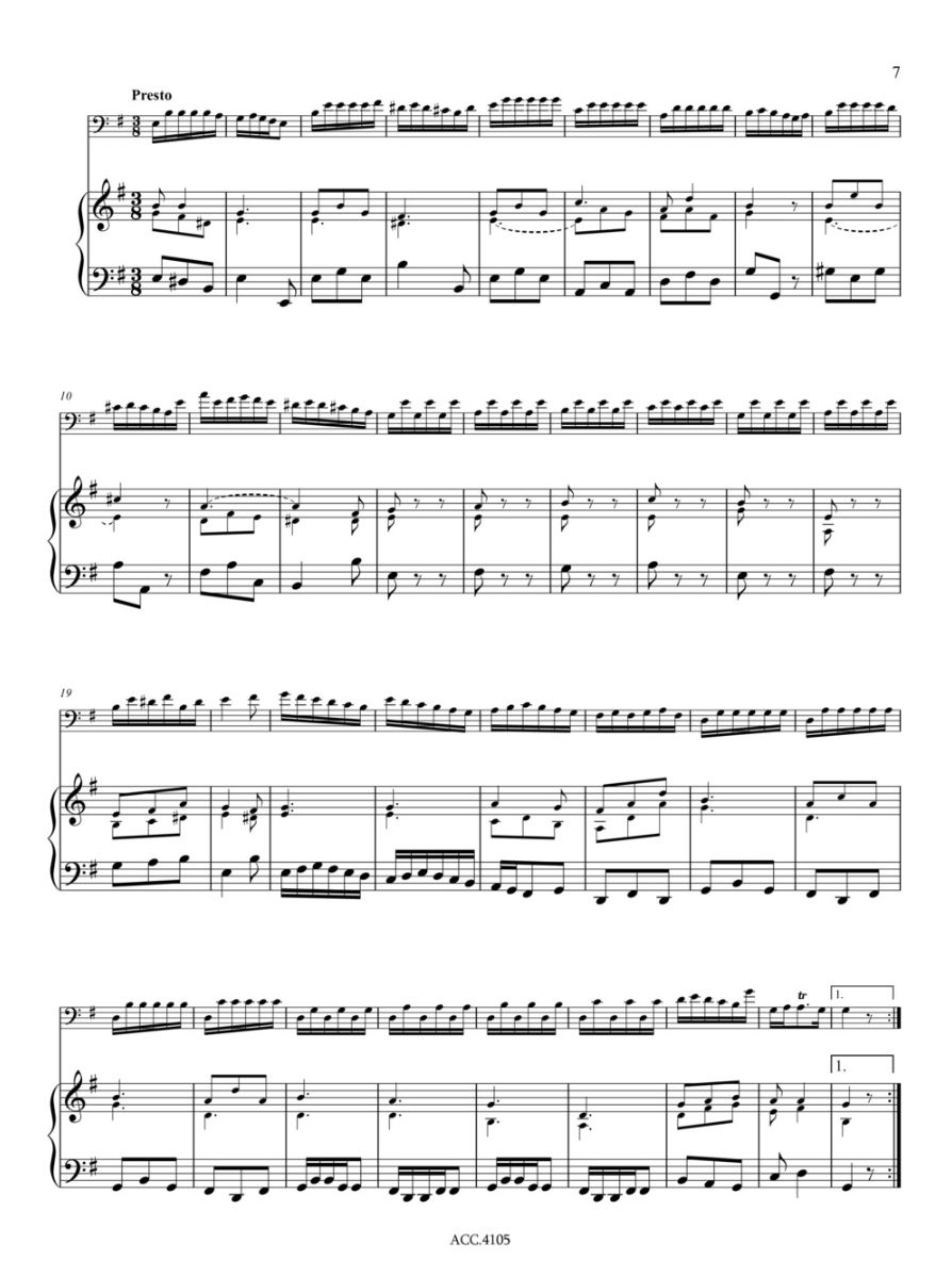Other Cover Image Sonate Nr. 11 e-moll 