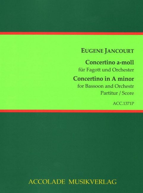 Front Cover Image Concertino a-moll op. 118 