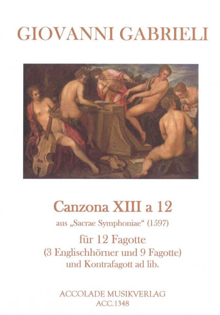 Front Cover Image Canzona XIII a 12 
