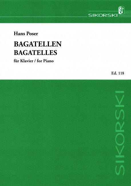 Front Cover Image Bagatellen op. 1 