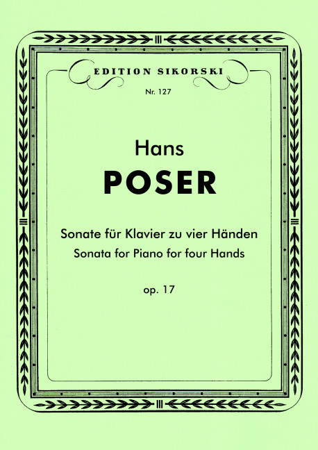 Front Cover Image Sonate op. 17 