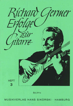 Front Cover Image Richard Germer-Erfolge zur Gitarre 