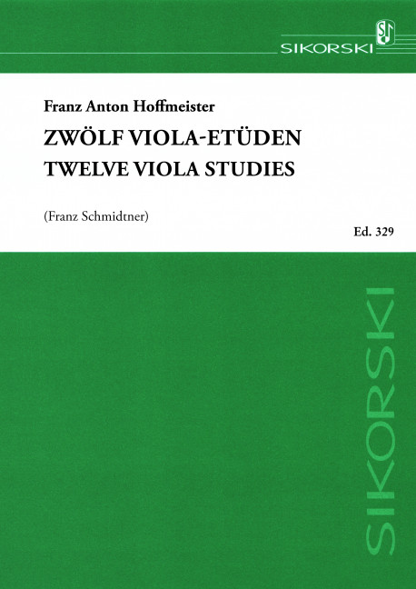 Front Cover Image 12 Viola-Etüden 