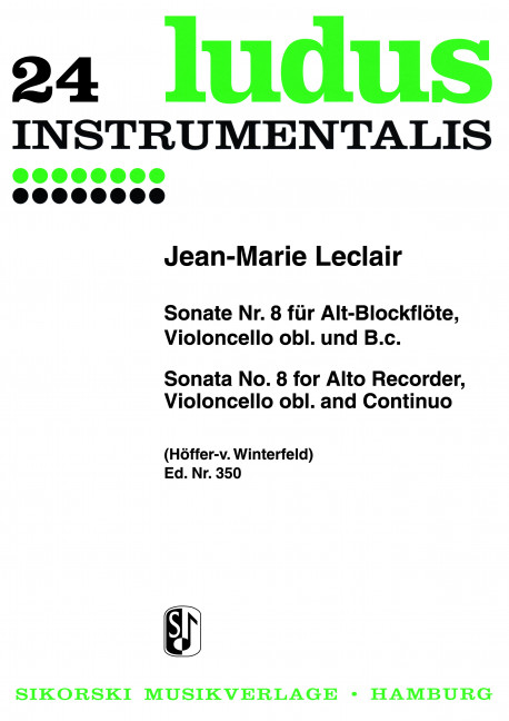 Front Cover Image Sonate Nr. 8 