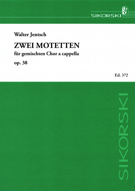 Front Cover Image 2 Motetten op. 38 